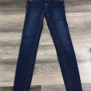 True Religion Dark Blue Skinny Jeans